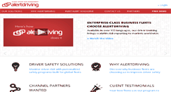 Desktop Screenshot of alertdriving.com