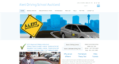 Desktop Screenshot of alertdriving.co.nz